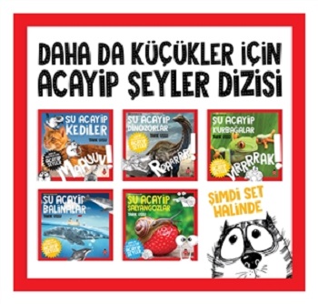 Daha da Küçükler İçin Acayip Şeyler Dizisi Set - 5 Kitap Takım