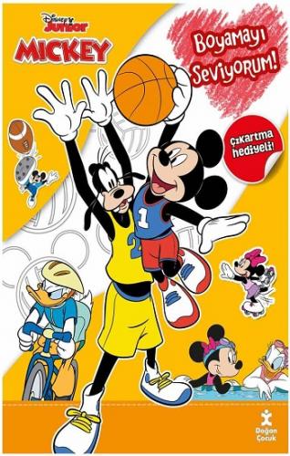 Disney Mickey Boyamayı Seviyorum