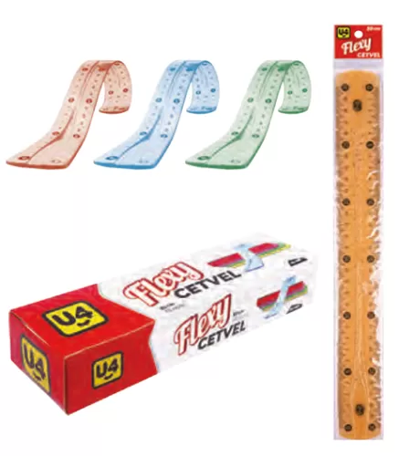 FLEXİ Cetvel Plastik Katlanabilir 30 Cm U4-1029