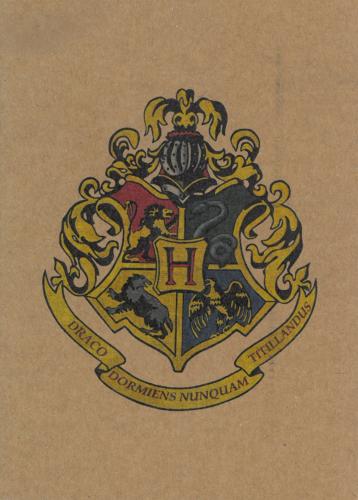 Hogwarts Amblemli A6 Defter