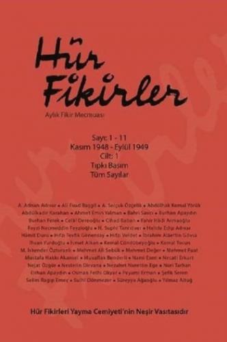Hür Fikirler Dergisi (Ciltli)