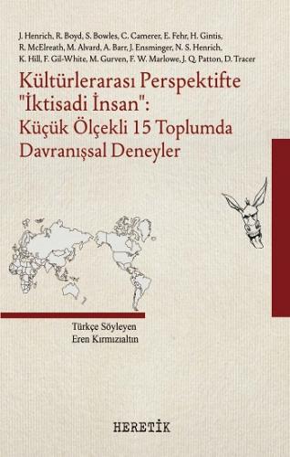 Kültürlerarası Perspektifte ‘‘İktisadi İnsan'' - Küçük Ölçekli 15 Topl