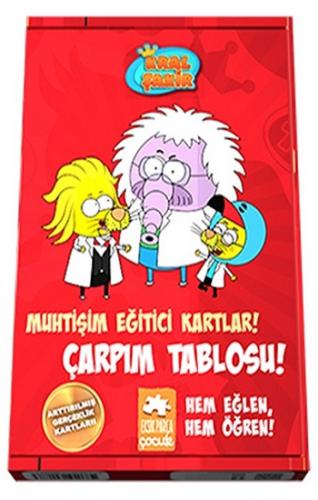 Muhtişim Eğitici Kartlar! - Çarpım Tablosu!
