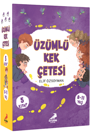 Üzümlü Kek Çetesi Dizisi - 5 Kitap